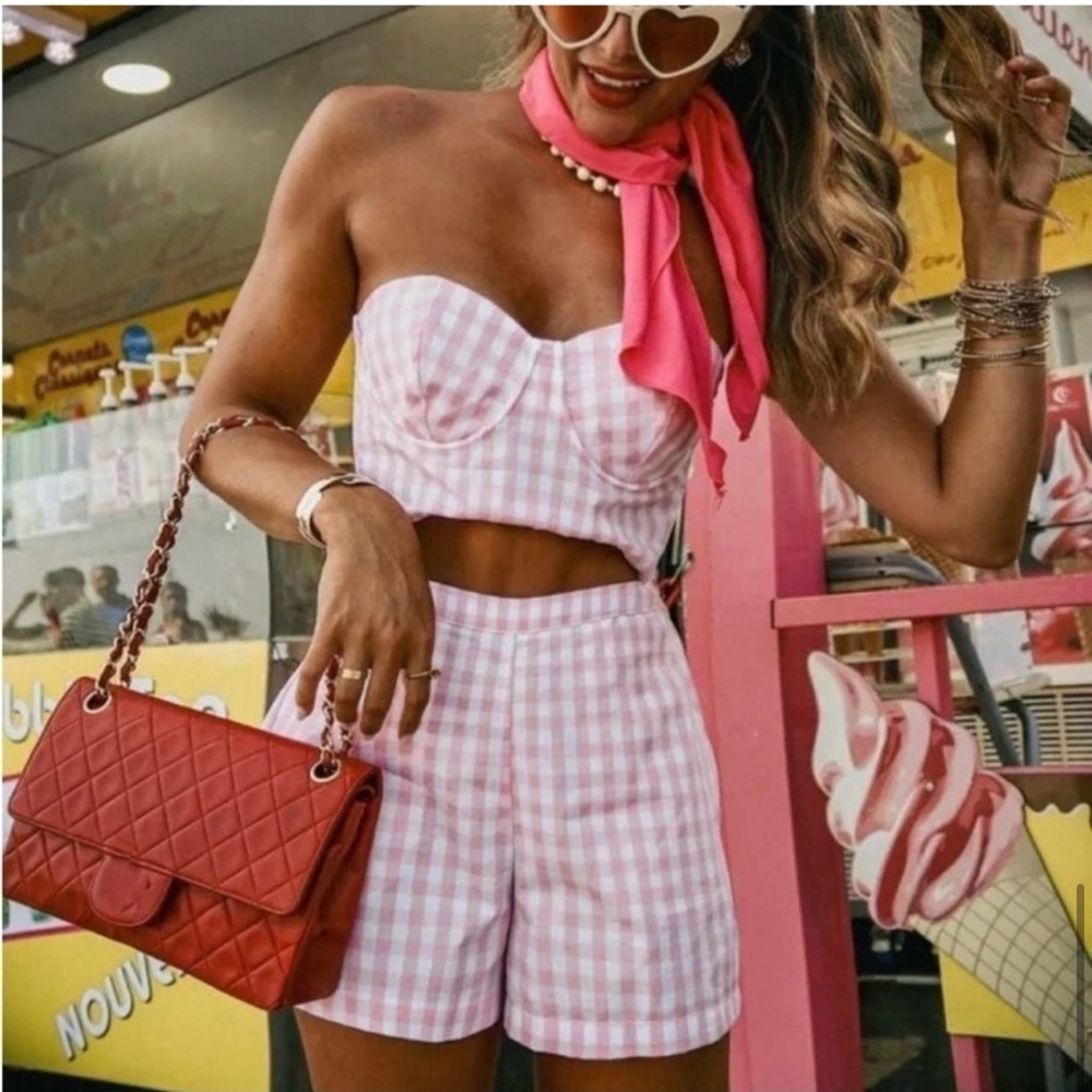 Zara X Barbie The movie pink white Mattel bustier Sold out